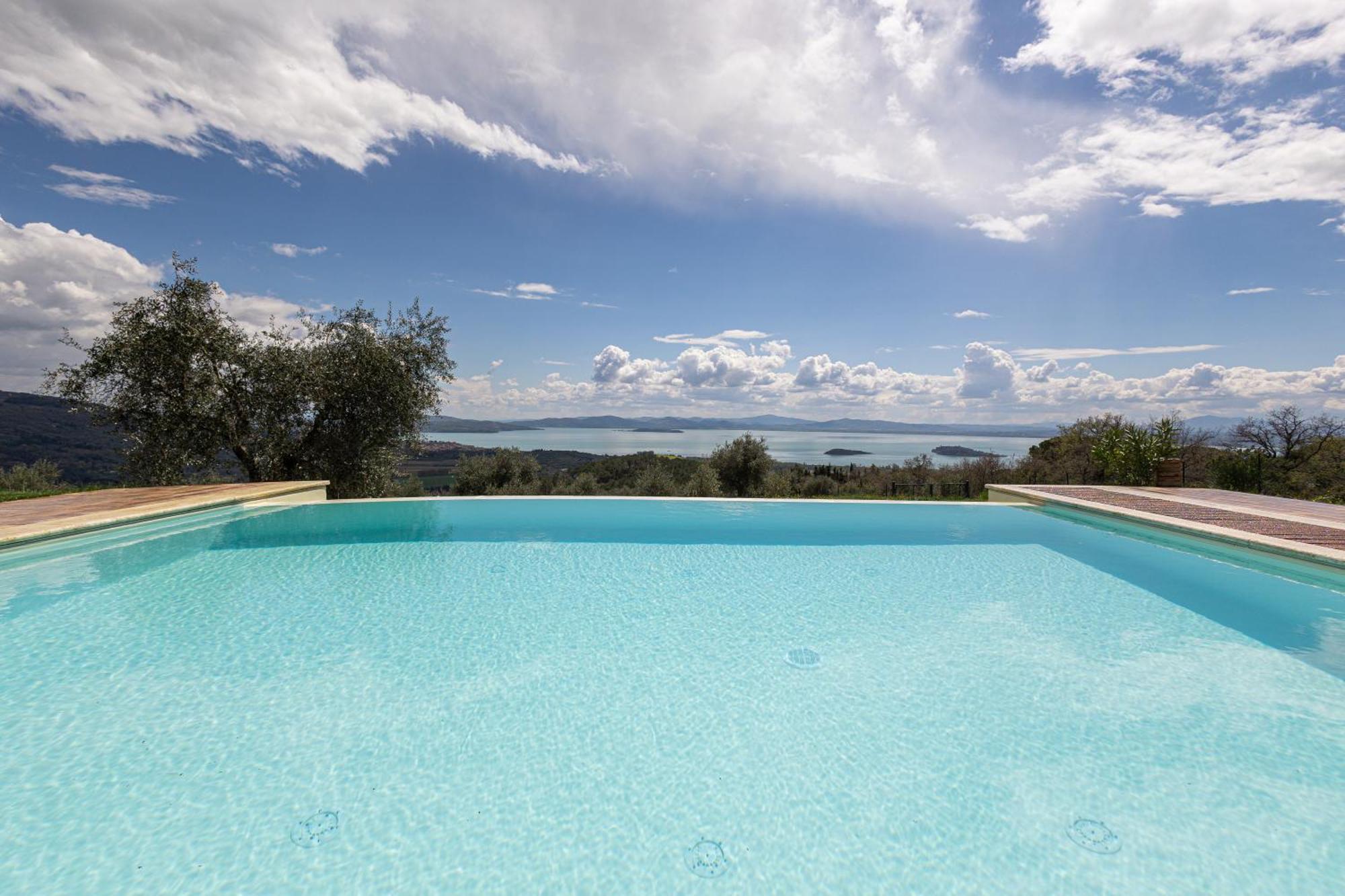 Di Colle In Colle - Country House With Private Pool Villa Tuoro sul Trasimeno Ngoại thất bức ảnh