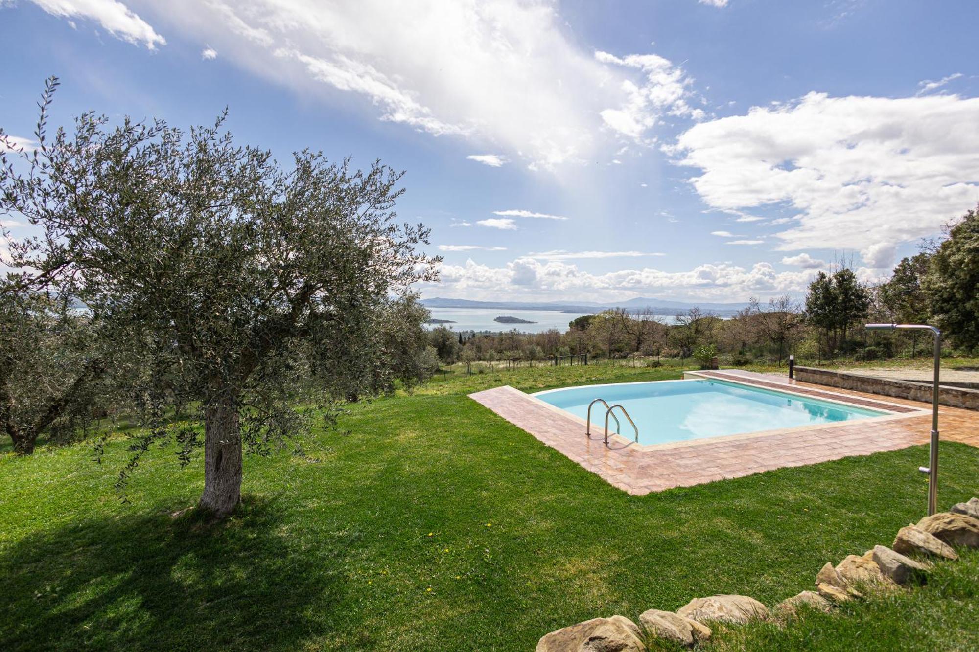 Di Colle In Colle - Country House With Private Pool Villa Tuoro sul Trasimeno Ngoại thất bức ảnh