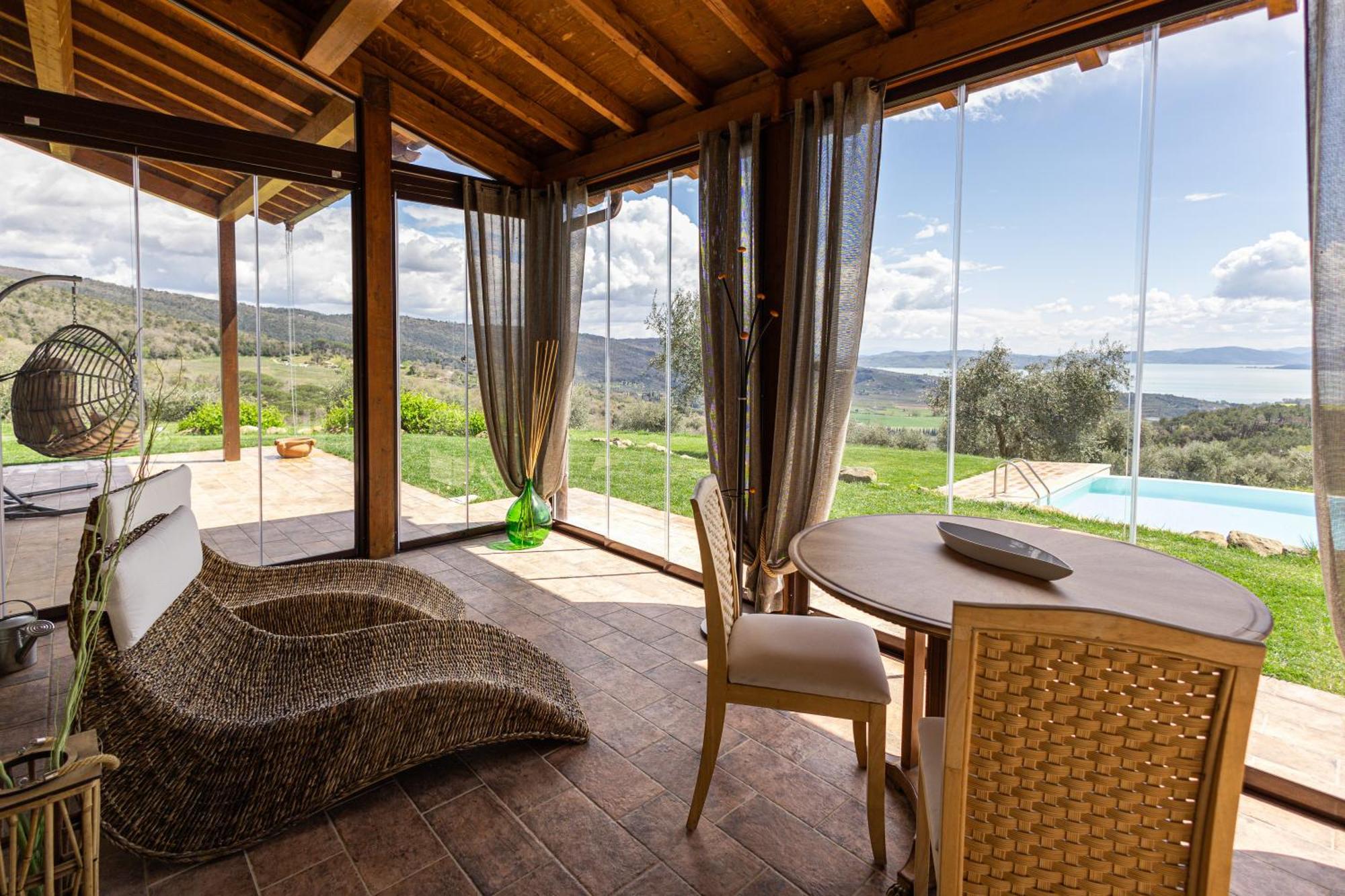 Di Colle In Colle - Country House With Private Pool Villa Tuoro sul Trasimeno Ngoại thất bức ảnh